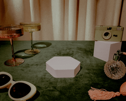 The Davis - Cream Rotary Phone Audio Guest Book
