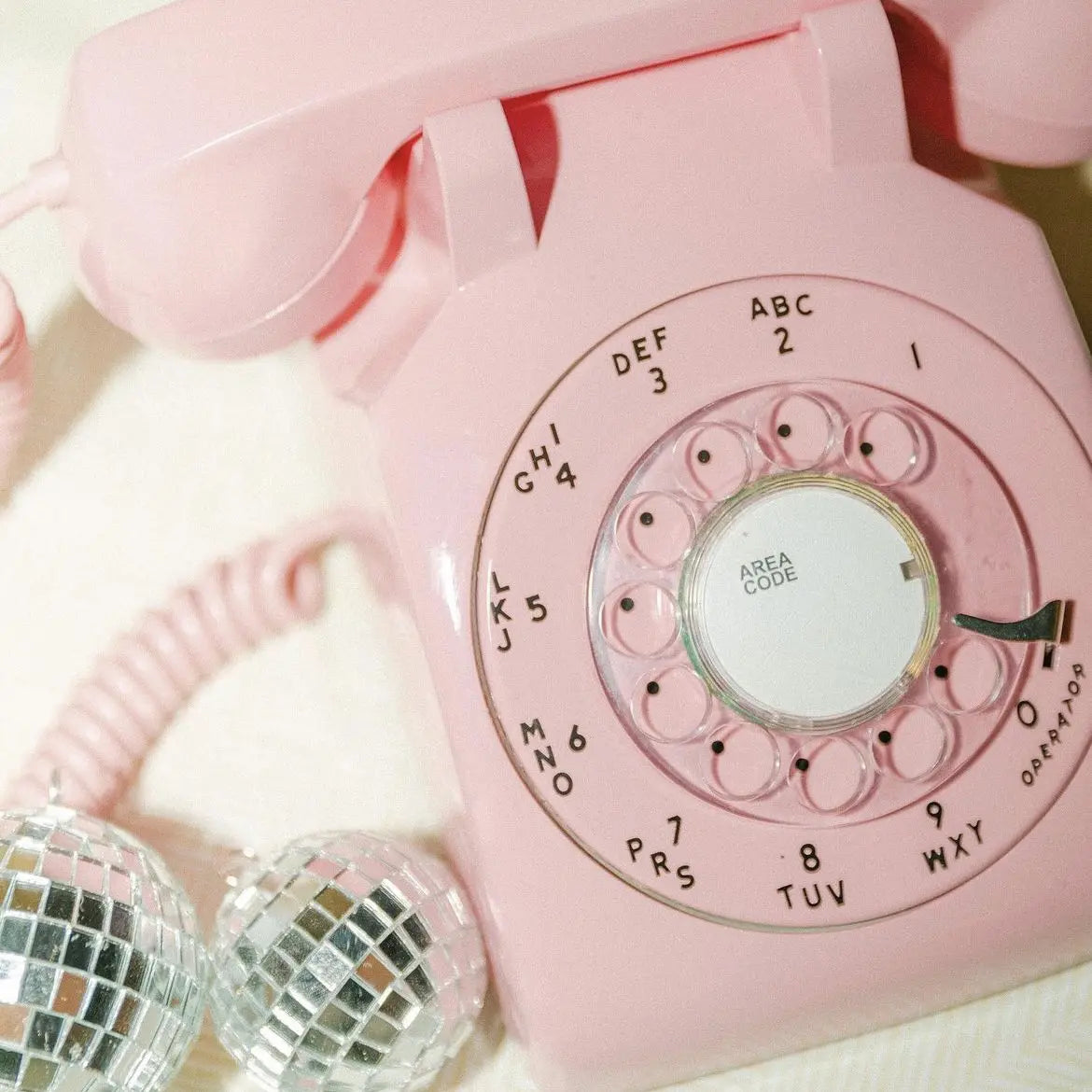 The Floyd - Pink Rotary Phone Audio Guest Book