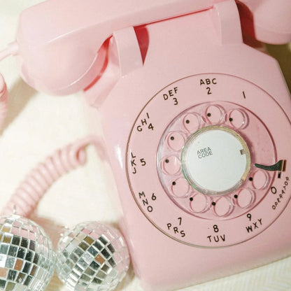 The Floyd - Pink Rotary Phone Audio Guest Book