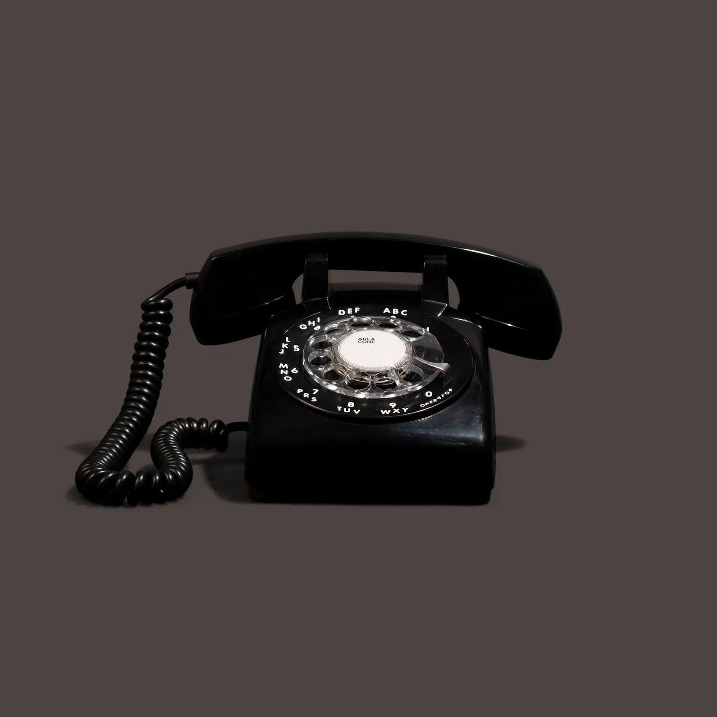The Dylan - Black Rotary Phone Audio Guest Book