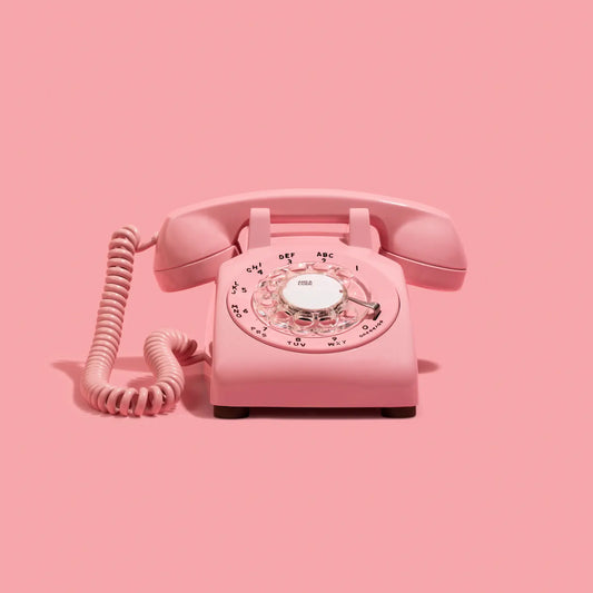 The Floyd - Pink Rotary Phone Audio Guest Book