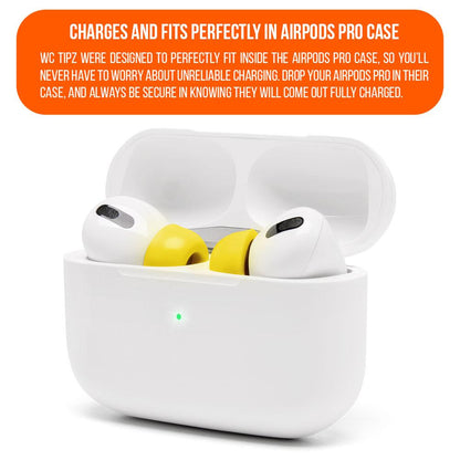 WC TipZ - Memory Foam Ear Tips for Airpods Pro & Airpods Pro 2